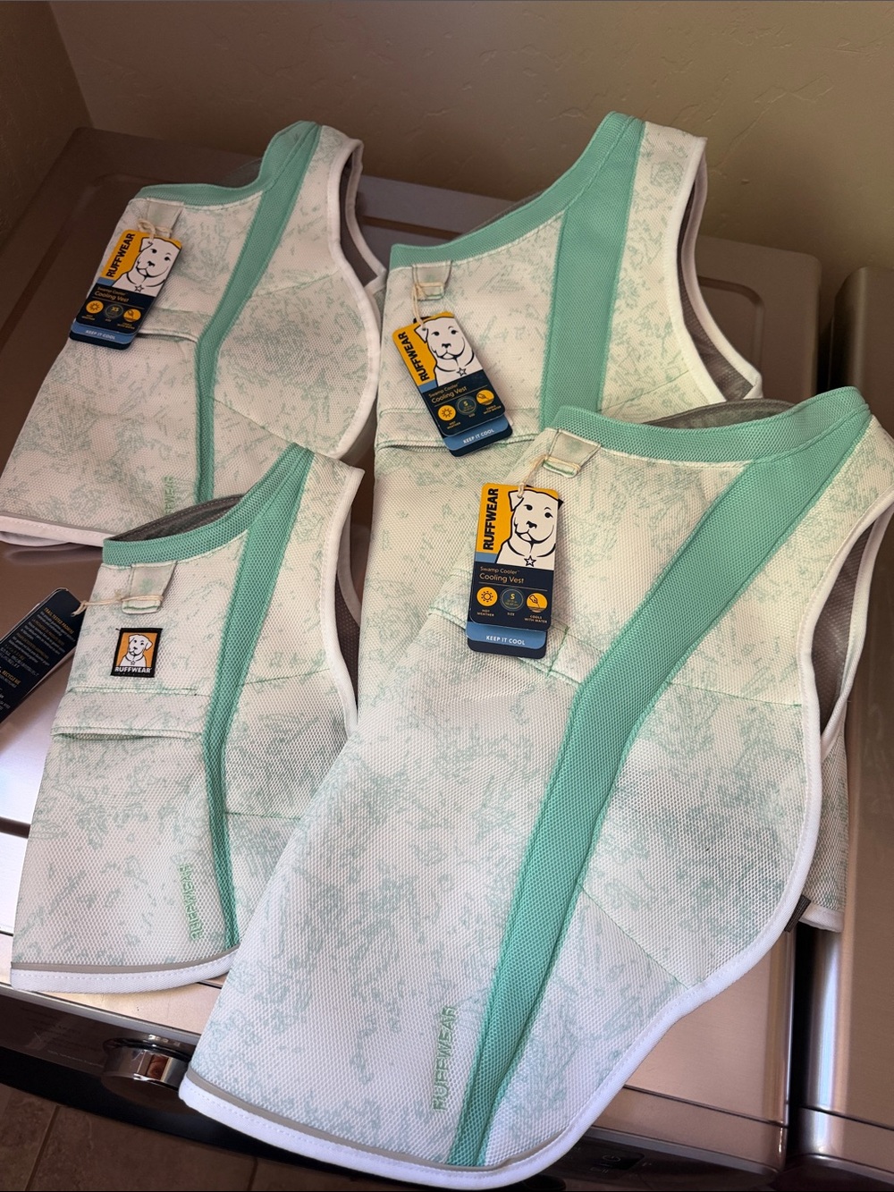 Ruffwear Swamp Cooler Dog Vest, Sage Green, S/XS/XXS